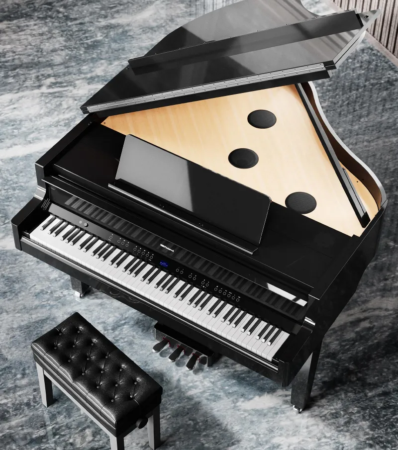 Roland GP-9M-PE Digital Baby Grand Player Piano