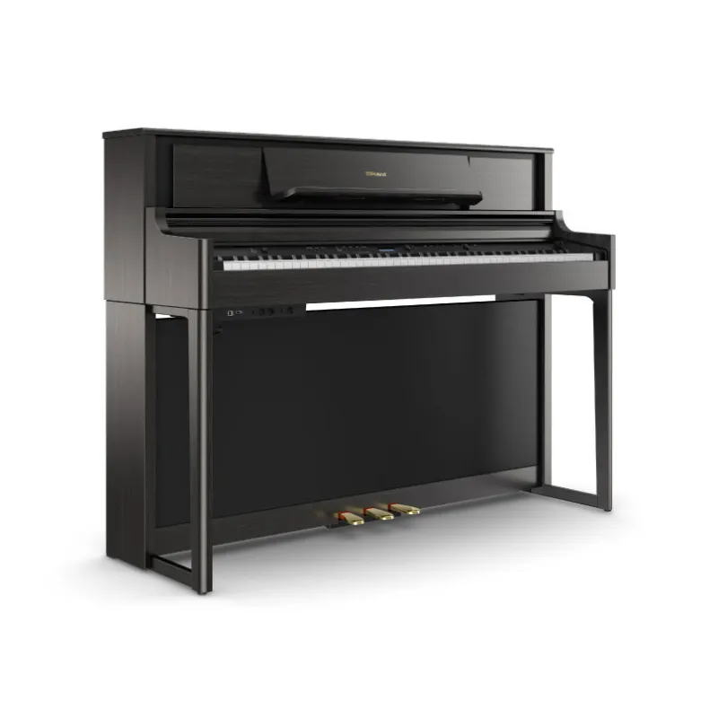 Roland LX-705 Premium Upright Digital Piano, Charcoal Black