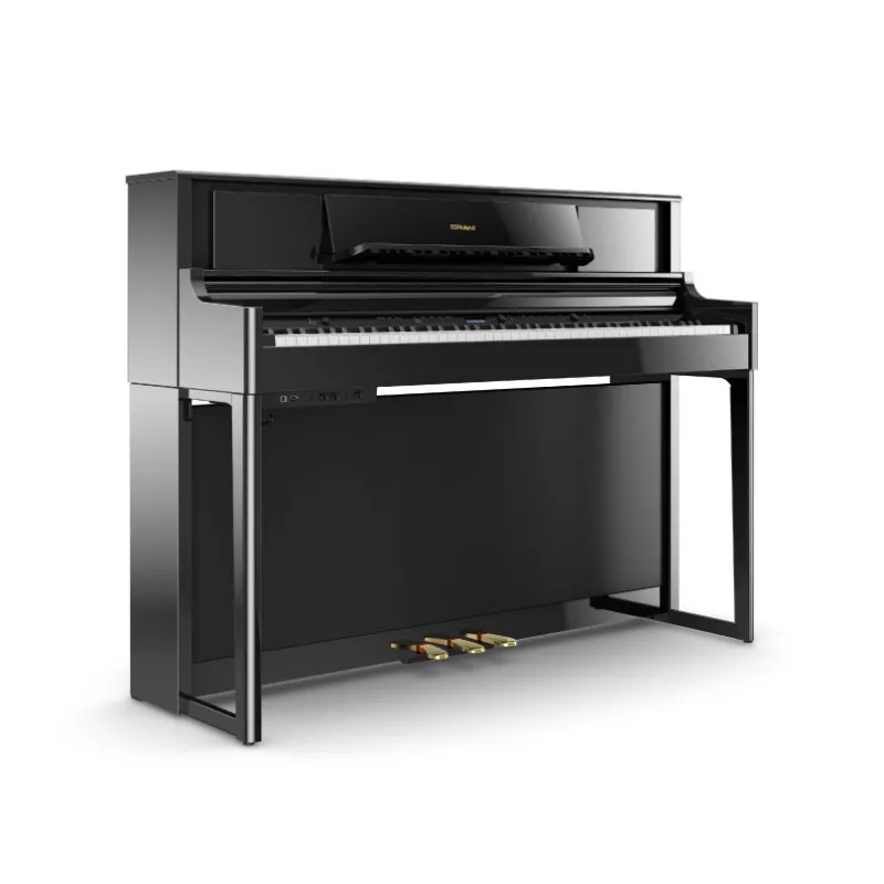 Roland LX-705 Premium Upright Digital Piano, Polished Ebony