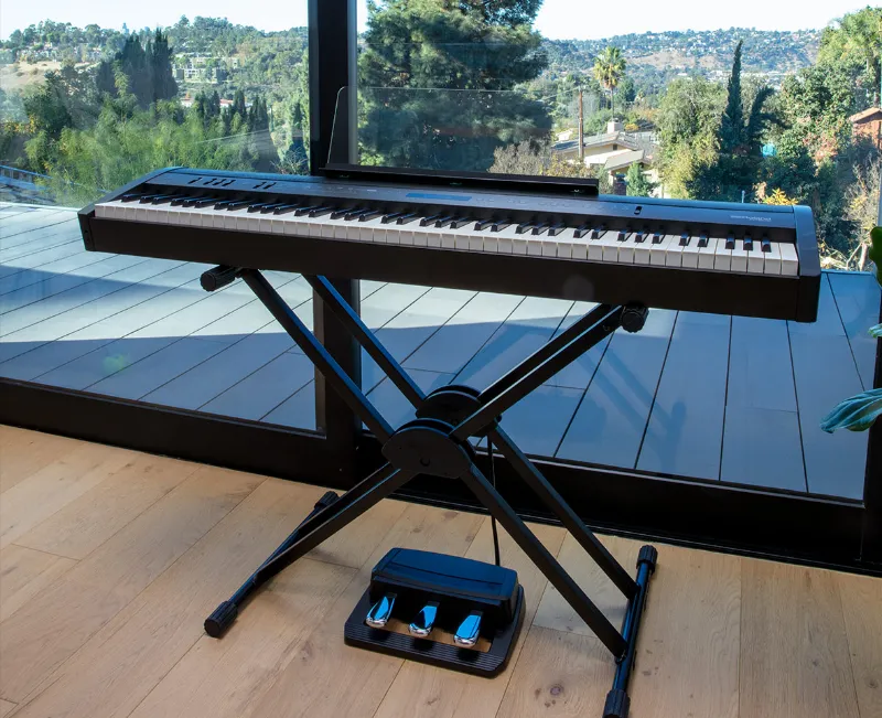 Roland FP-60X Digital Piano. Compact and ready for expansion.
