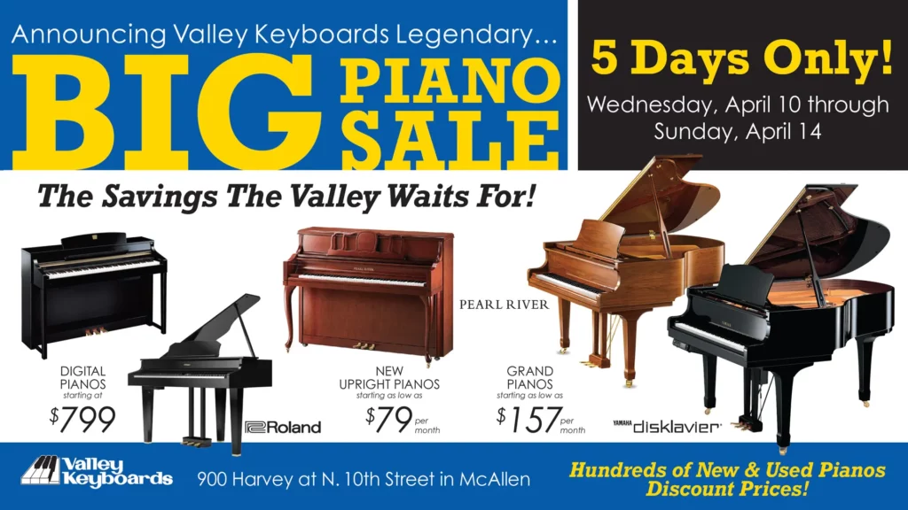 Big Piano Sale 2024